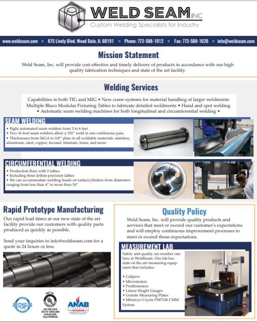 WeldSeam, Inc.